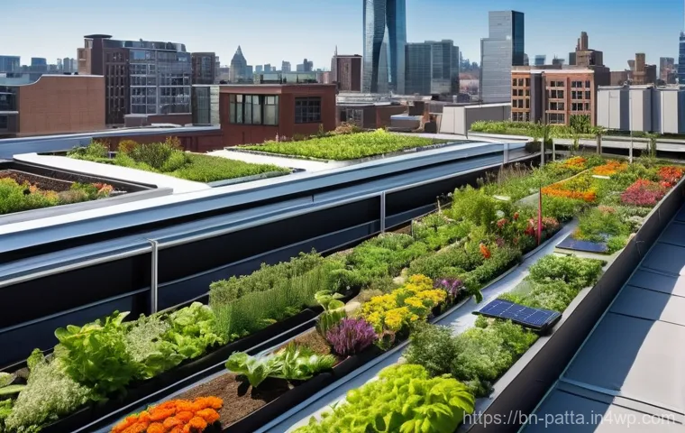 기후 위기와 시민의 자발적 행동 사례 - **A Vibrant Community Embracing Eco-Friendly Daily Habits:** A diverse group of adults and teenagers...